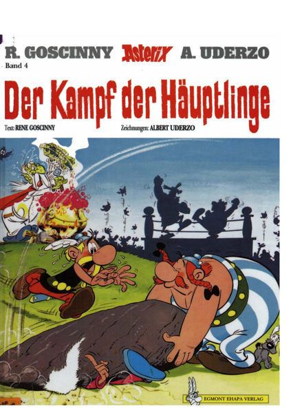 Titelbild zum Buch: Asterix der Kampf der Häuptlinge